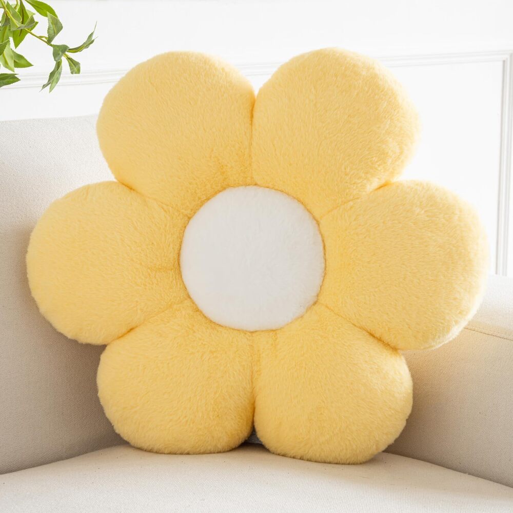 8588 Flower Pillows, Decorative Pillows Couch, Cute Daisy Pillow